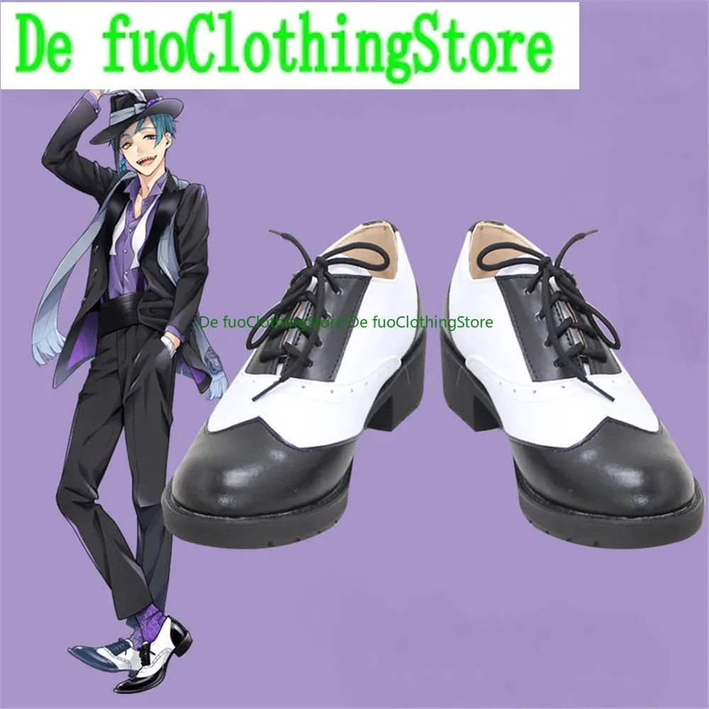 

Twisted-Wonderland Floyd Обувь для косплея Сапоги Игра Аниме Хэллоуин DefuoClothing Магазин обуви