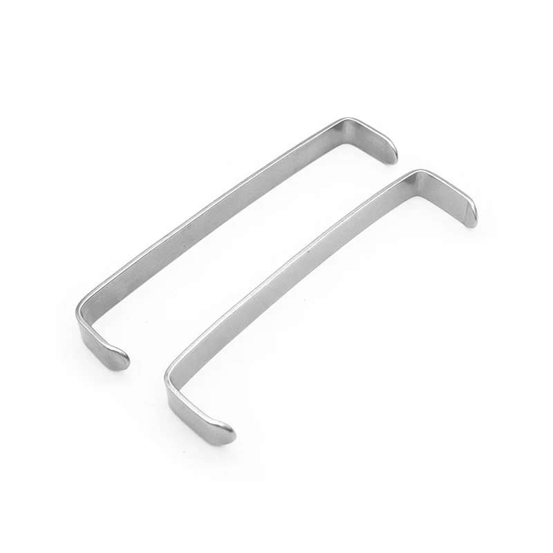 Gancho Abdominal para pared Abdominal, Retractor de piel de tejido de doble cabeza