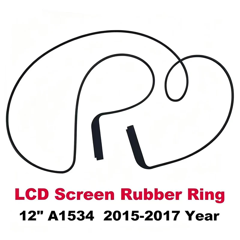 New LCD Screen Display Rubber Middle Frame Bezel Ring For Macbook 12