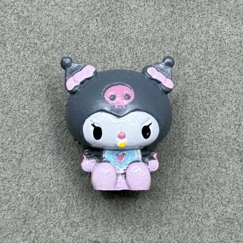 Mini modelo de muñeca de Hello Kitty, Juguetes Diy, funda de teléfono Kawaii, decoración de figura de pastel, llavero, bolsa colgante, adornos de escritorio, regalos, nuevo Anime