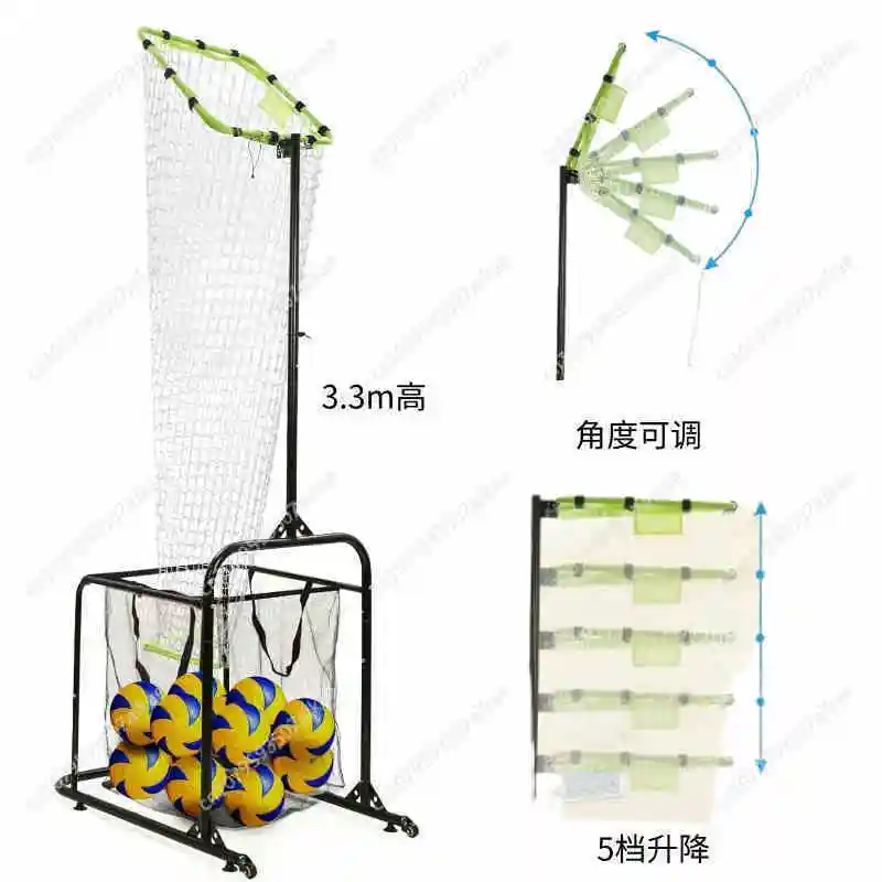 Volleyball Practice Net Trainer Volleyball Accuracy Practice Ball Indoor and Outdoor Volleyball Practice Supplies