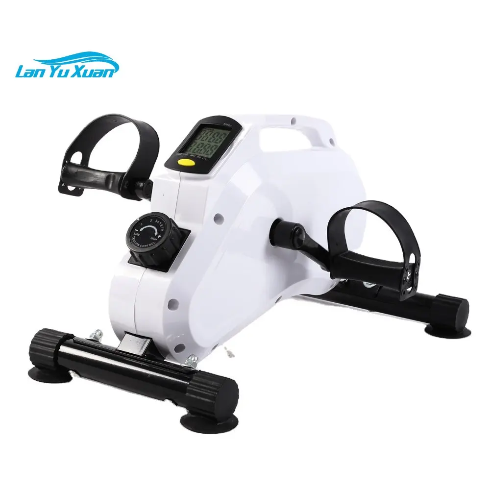 Under Desk Indoor Pedal Magnetic Mini Exercise Bike Portable for People with Disabilities