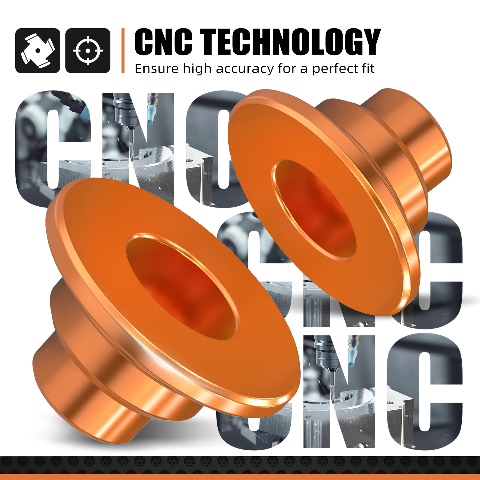 NICECNC For KTM EXC 300 2024-2025 EXCF 350 SX 125 SXF 450 XC XCF XCW XCFW Skid Plate Bushings Spacers SX SX-F XC XC-F 2023