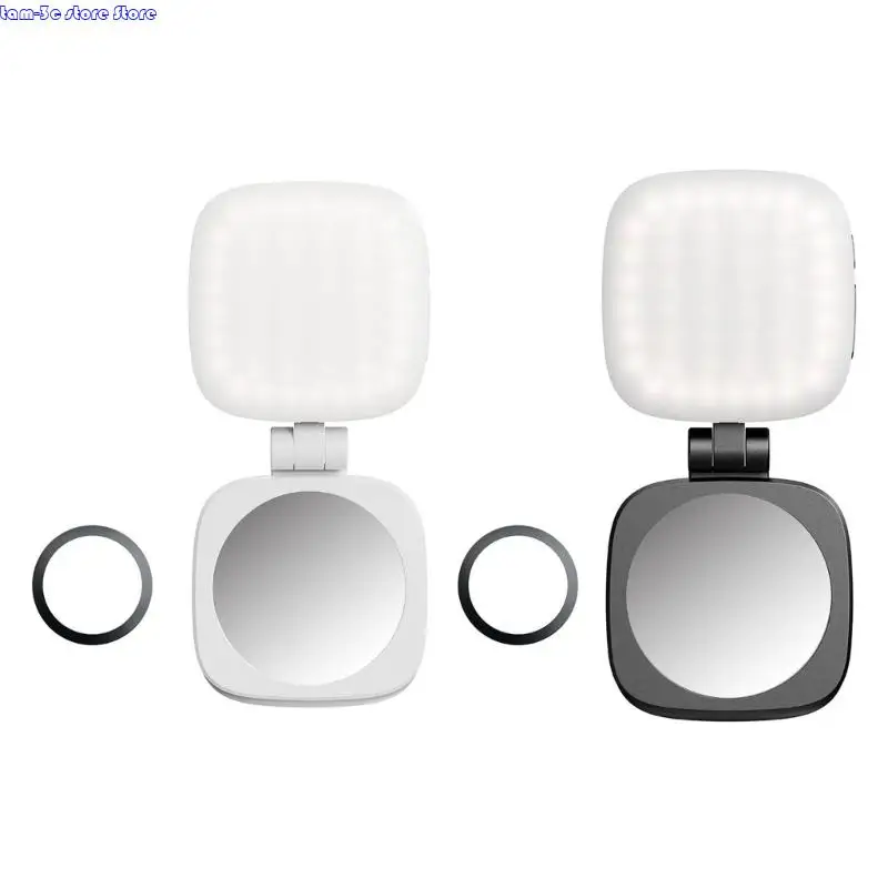 

Selfie Light for Phone 16 15 14 13 Rotating Phone Fill Light for Makeup Photography Recording Video Conference