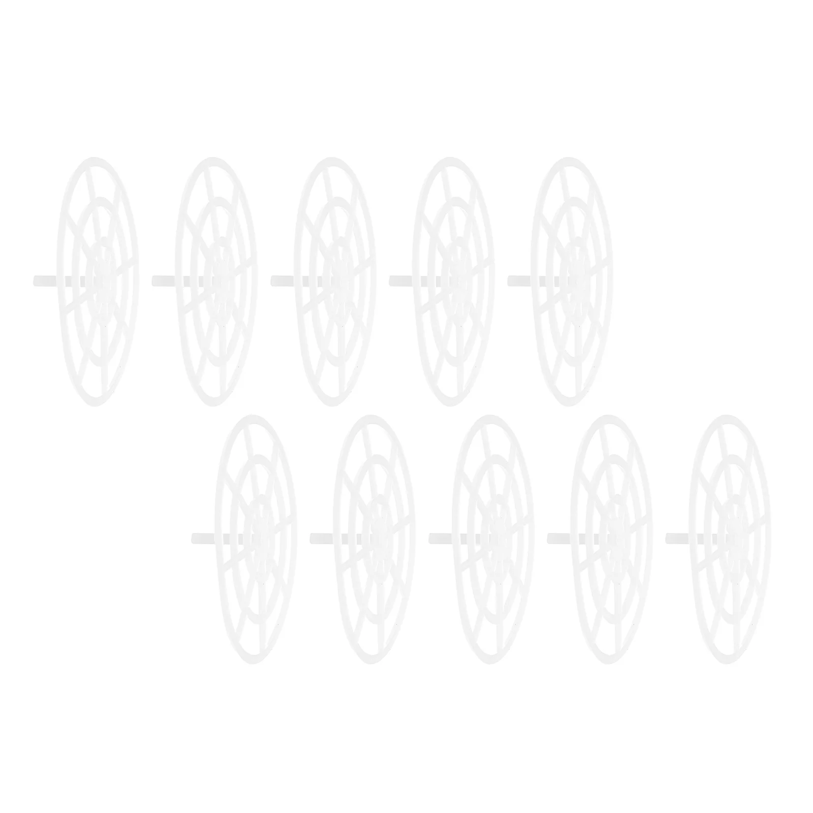 

10pcs Pickle Jar Press Plate Plastic Fermenting Weight Plates For Pickling Jars Mesh Design Pickling Tools For Vegetables