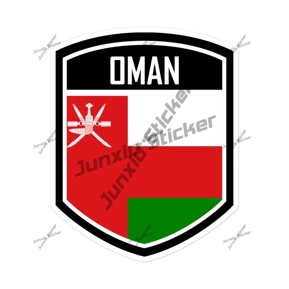 

Oman Flag Emblem Creative Vehicle Sticker Accessories Occlusion Scratch Decor Graphic Beauty Cover Scratches Car Accessories Pvc