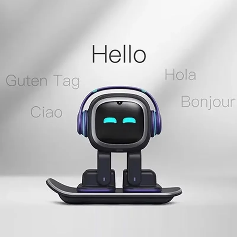 EMO Intelligent Companion Robot Toy Voice Recognition Emotional Interactive Communication Children Adult Electronic AI ROBO