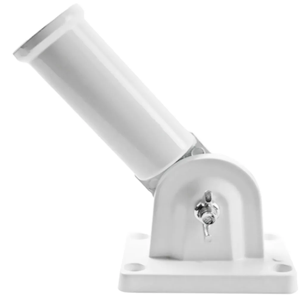 Adjustable flagpole bracket bracket Wall bracket with pole screws