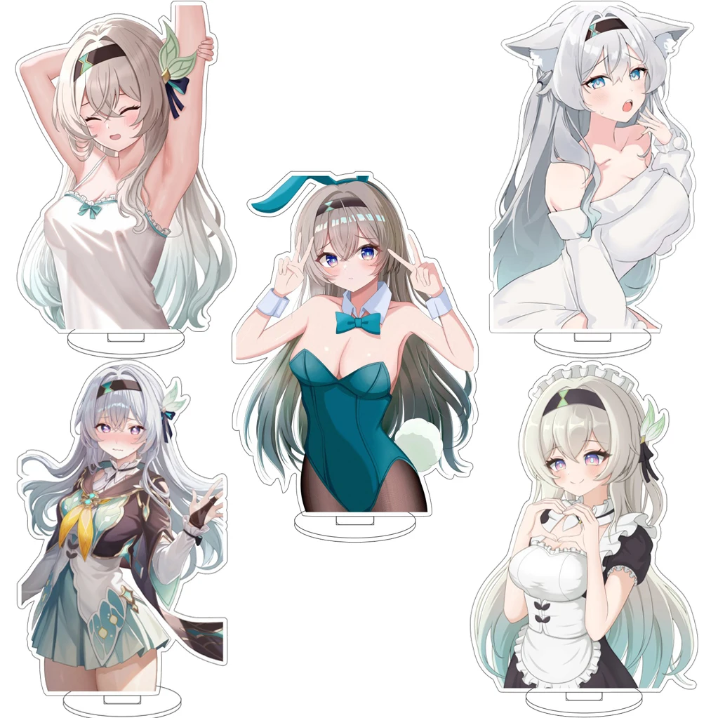Figura de acrílico de 16 cm de la serie de anime y videojuegos Honkai: Star Rail, con diseño de Firefly, ideal como adorno o regalo de Navidad o cumpleaños.