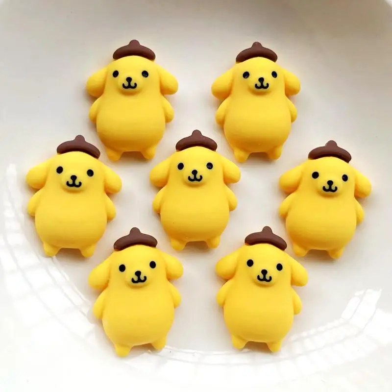 

10 шт., кавайная нашивка для собак, смола, мультяшная наклейка с плоским дном, ювелирные изделия «сделай сам», декоративные аксессуары, серьги, декоративные материалы, поставки