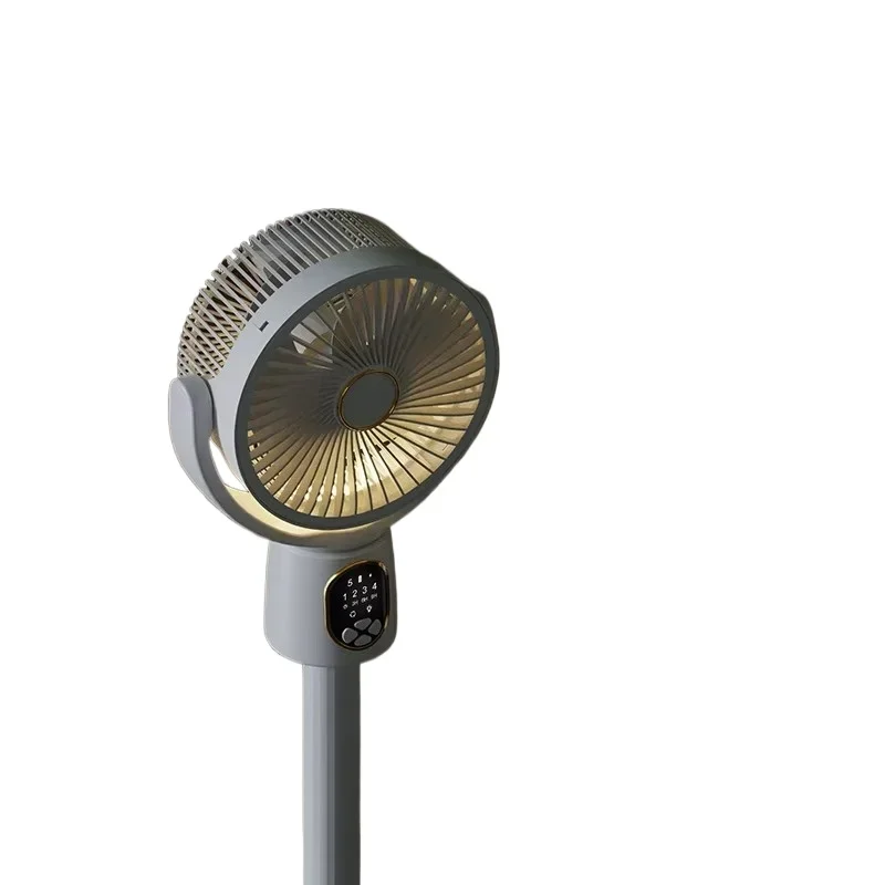 

Smart Cooling Fan Home Appliance Fan with Lighting Charging Light Emitting Diode Charger Vertical Fan