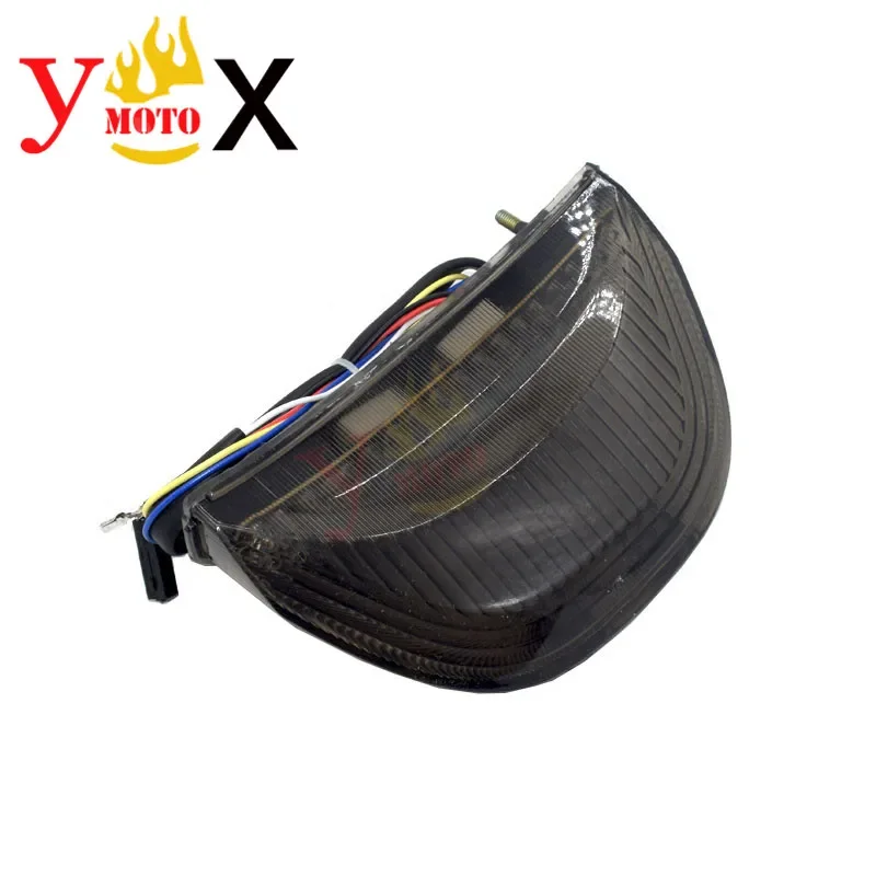 CBR600 CBR1000 03-06 دراجة نارية LED الخلفية بدوره إشارة الذيل وقف مصابيح ضوء متكاملة لهوندا CBR600RR CBR1000RR 2003-2006 #3