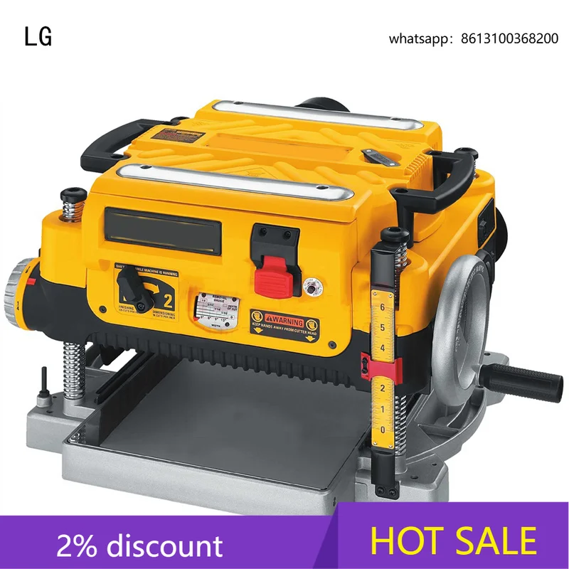OYLP Original DW735 Multi-functional Woodworking Table Planing 220V Press Planer Machine Small Electric Planer Apparatus Flat Pl