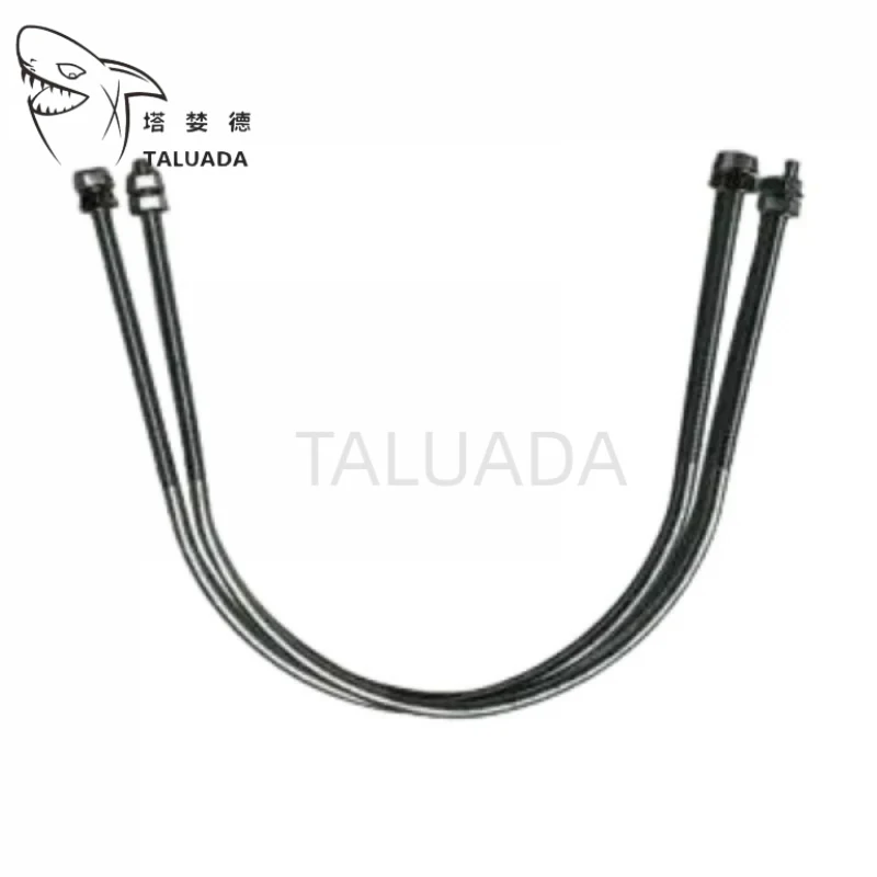 2PCS U-Bolts 6222-11-5940 For Excavator PC400-8 Muffler Bolts Engine Excaust U-type Bolt Heavy Equipment Parts High Quality