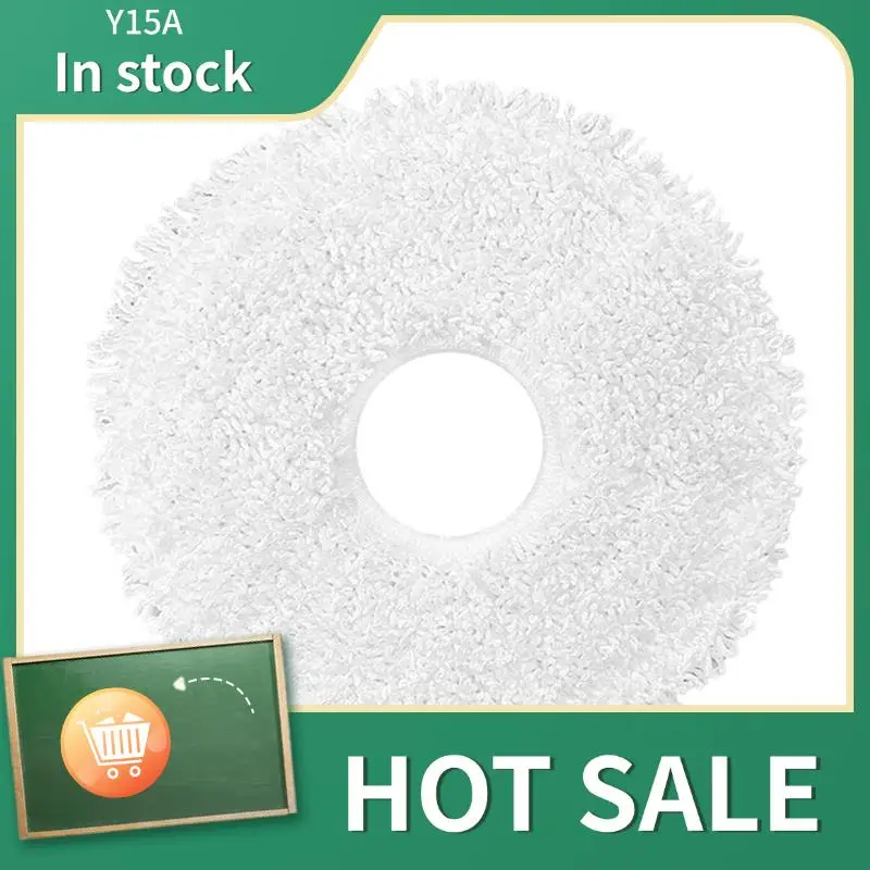 

Y15A 3Set For Ecovacs Deebot X1 Omni / Turbo Dust Bag Main Brush Kit HEPA Filter Mop Cleaning Cloth Vacuum Cleaner