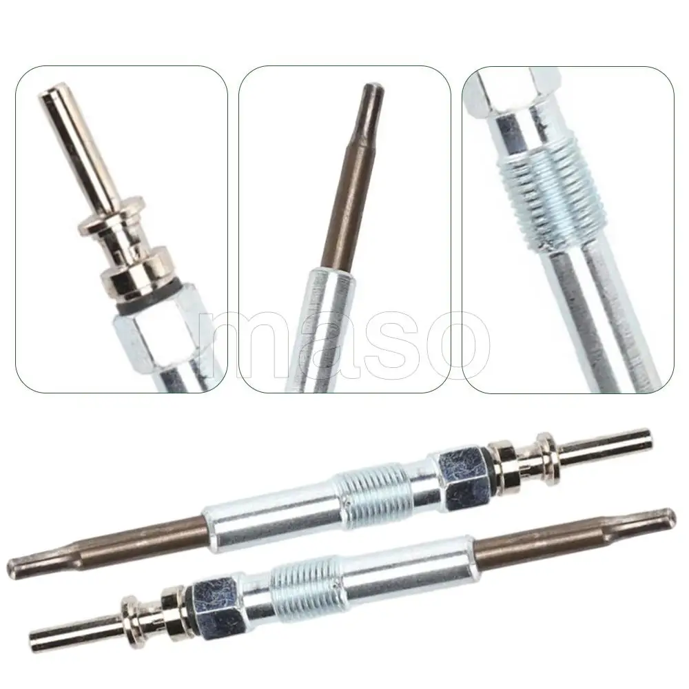 6 قطعة محرك الديزل توهج التوصيل 0250402002 12237786869 لسيارات BMW 1 3 5 6 7 سلسلة E81 E46 E60 E61 E63 E90 X3 X5 X6 E53 E70 #3