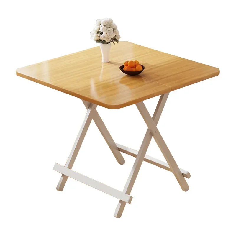 Juego de mesa y silla plegables, silla de comedor para el hogar, mesa y silla de comedor sencilla para exteriores, mesa y silla de comedor plegables