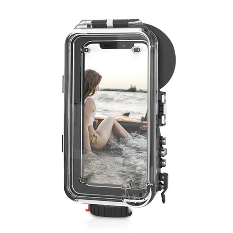Seafrogs Waterproof Camera Phone Case For Iphone 11 12 13 series Diving Cover Mobile Phone Housing