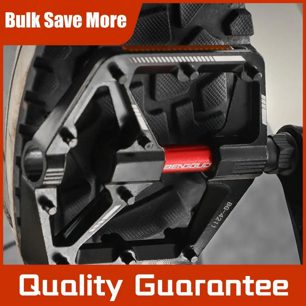 

Велосипедные педали Double DU Bearing, плоские, из алюминиевого сплава, сверхлегкие, водонепроницаемые, платформенные, аксессуары для велосипедов