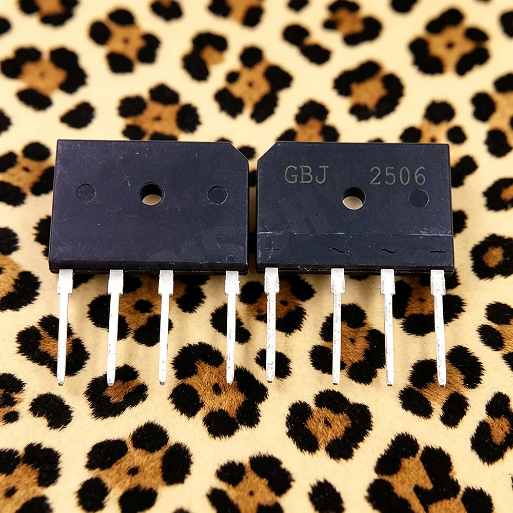 BJ2506 ZIP-4   GBJ2506 600V 25A  Induction cooker bridge pile In Stock 10pcs/lot
