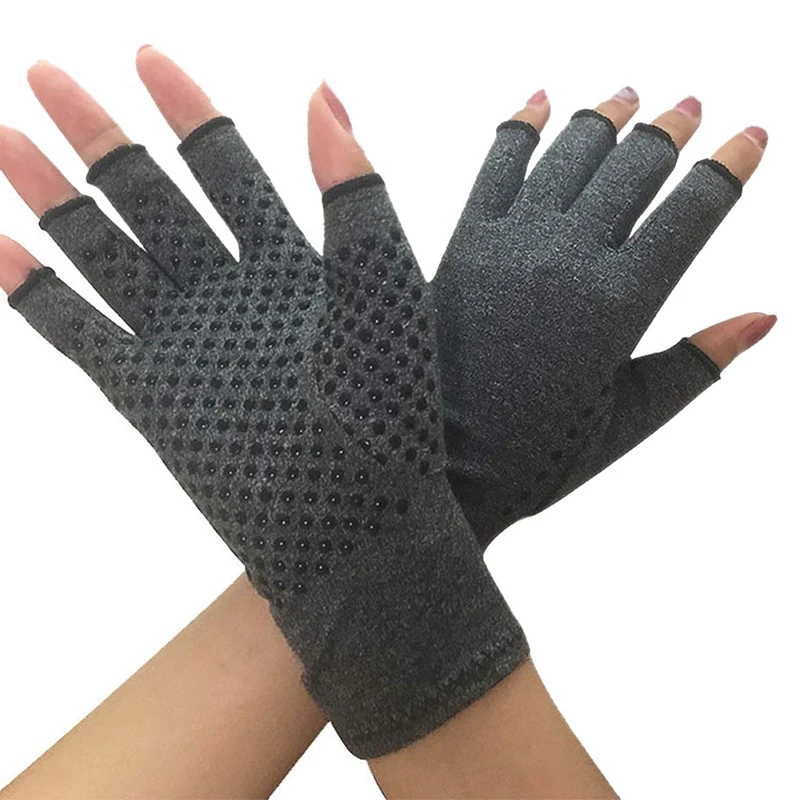 Hot AD-Compression Glove For Rheumatoid, Osteoarthritis - Heat Hand Gloves For Computer Typing, Arthritic Joint Pain Relief, Car