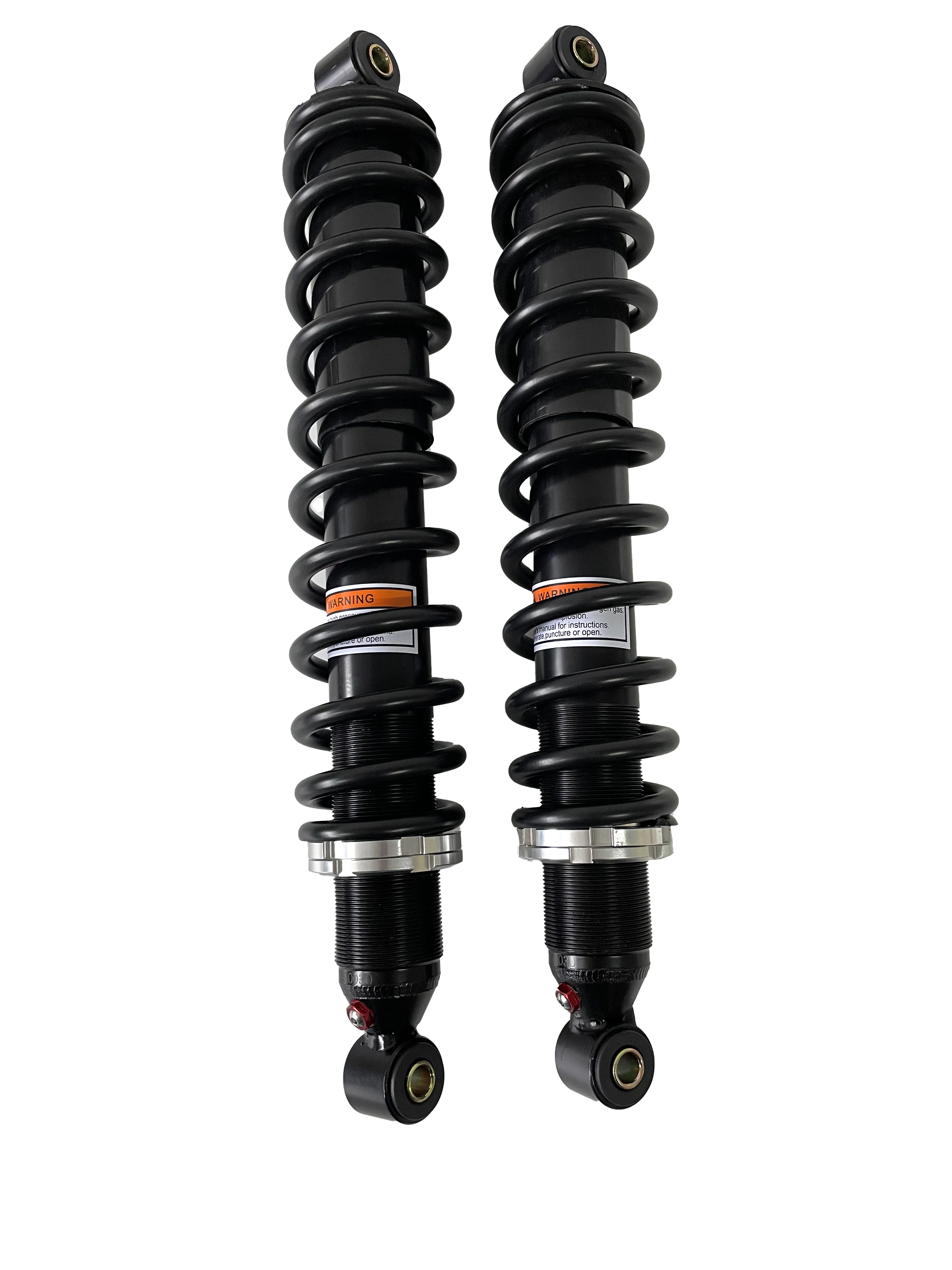 2 PCS Rear Shocks Absorber Black Spring For Honda TRX420 RANCHER 2007-2013 Replaces 52400-HP5-601