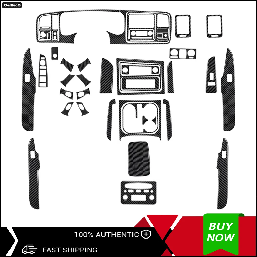 

For Chevrolet Avalanche 2003-2006 New Imitation Carbon Fiber Stickers Car Interior Upgrade Kit