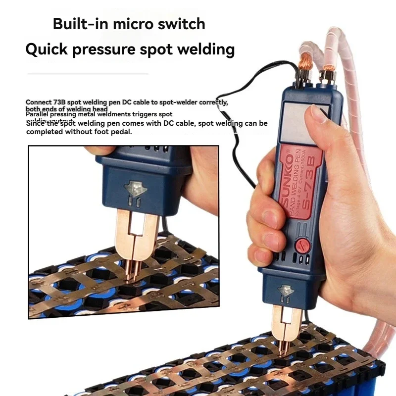 

Precision welding 73B integrated spot welding pen trigger switch pressure spot welding machine D