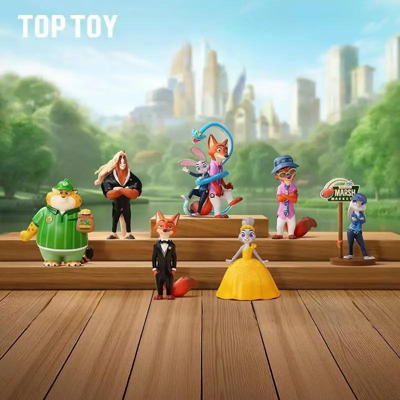 

Genuine TOPTOY Disney Zootopia 2 Blind Box New Journey Merchandise Figurine Ornament Toy Birthday Surprise Gift