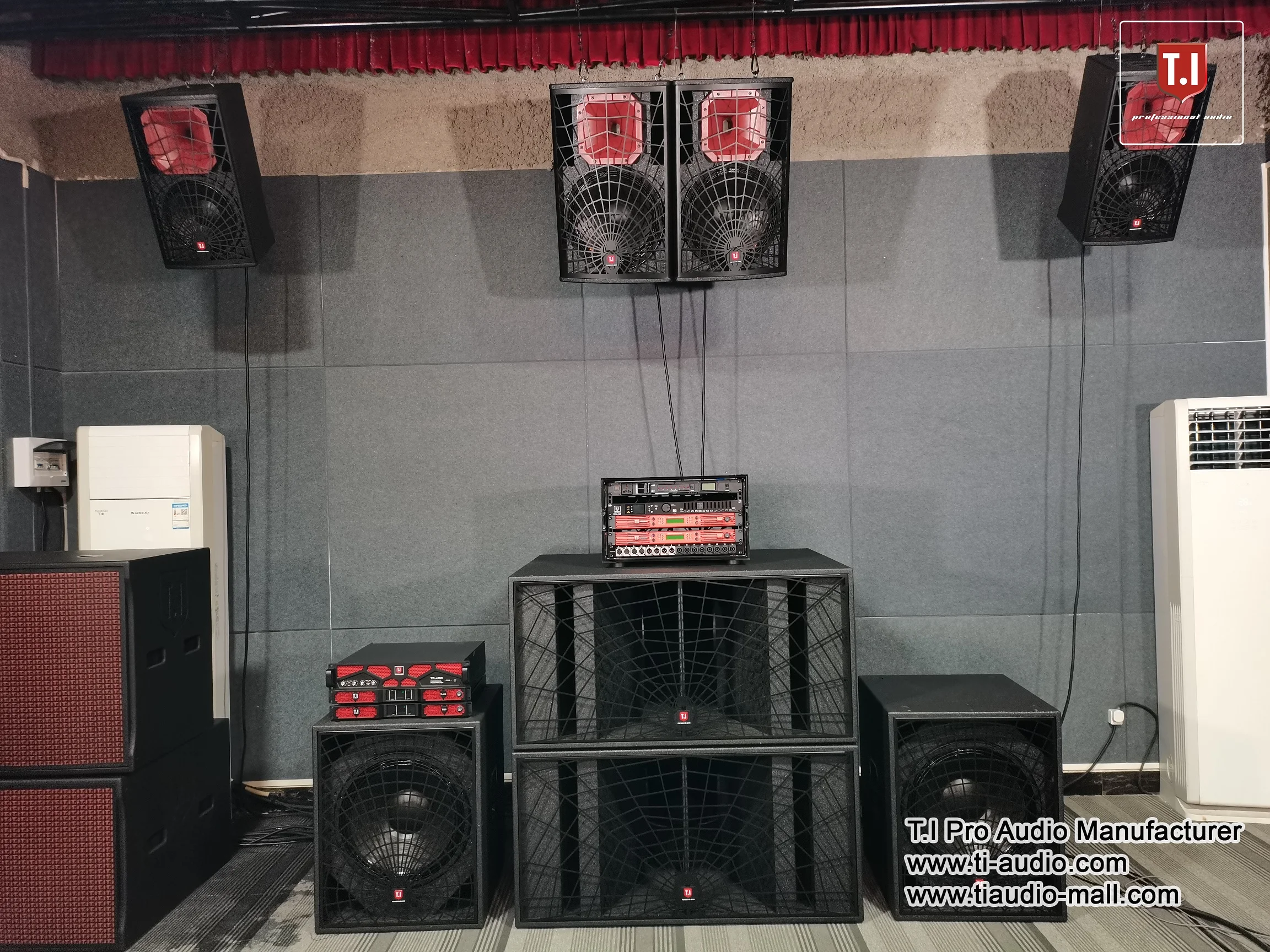 Professional 18 Inch Subwoofer Club Bass Italy Design Audio Sound Speaker pa System Outdoor Concert Sound System