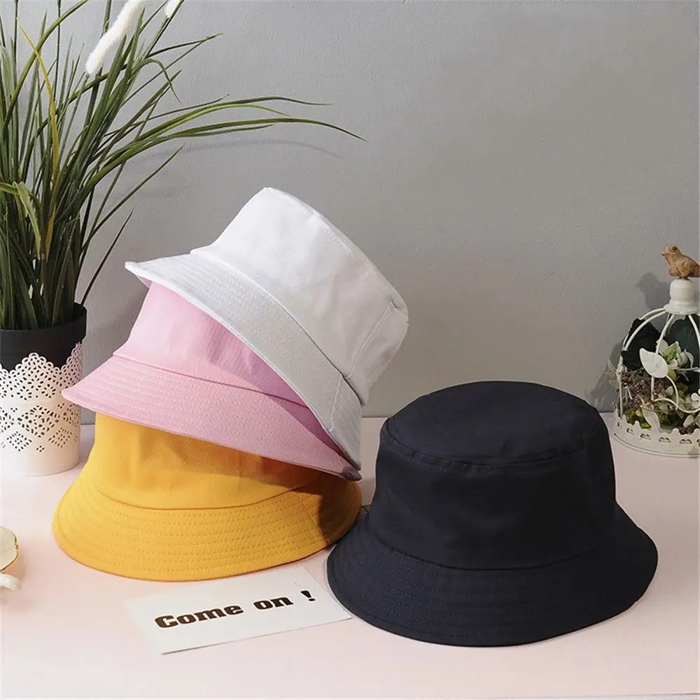 Picture 7: Men Women Portable Anti-UV Panama Hat Fisherman Cap Bucket Hat Sun Hat Beach Cap