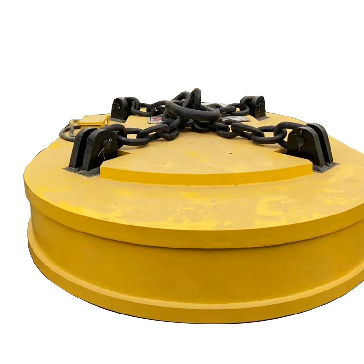 

Lifting Electromagnet Circular Scraps 1000kg Electromagnet Lifting Magnets Remote Control Electromagnet