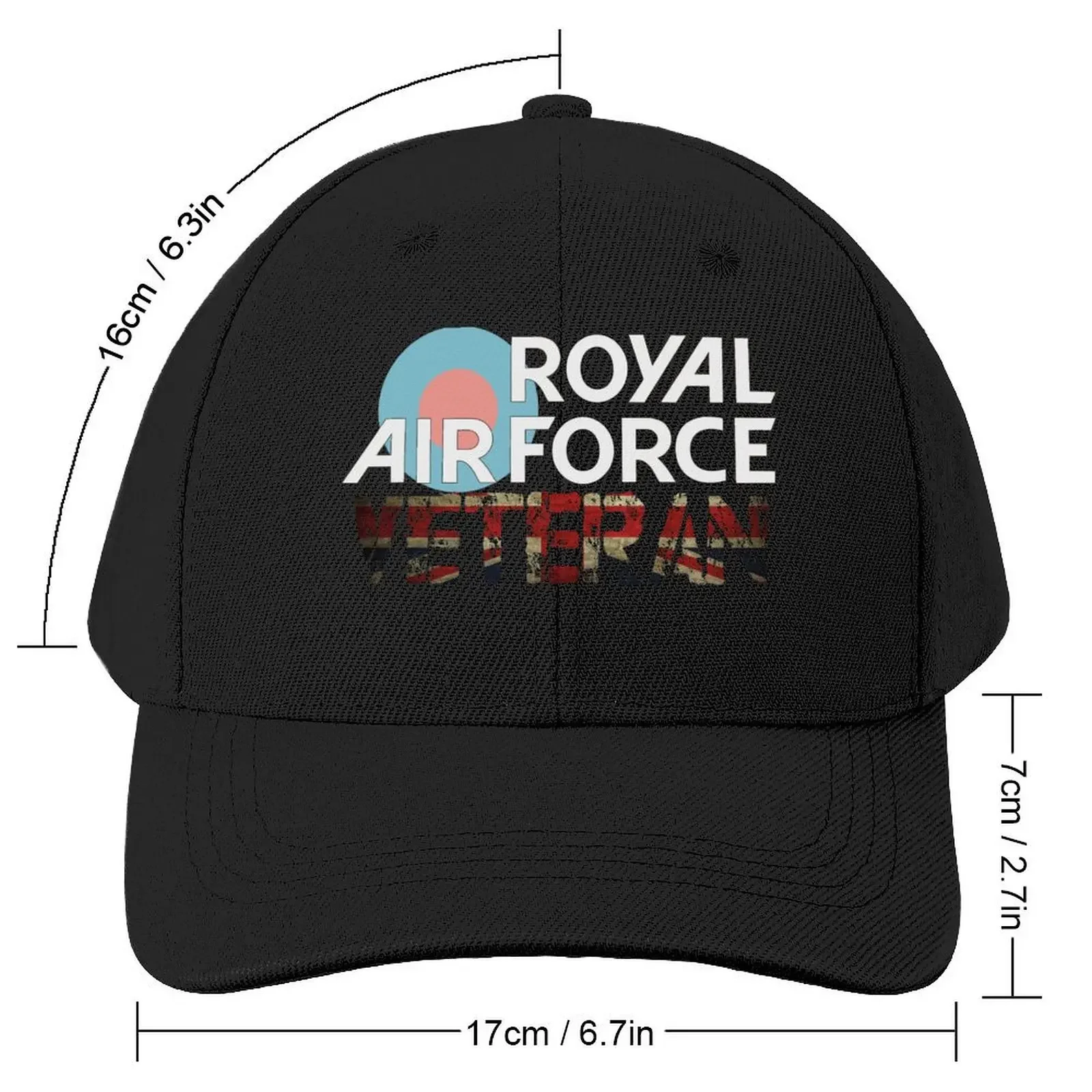 Royal Air Force Veteran Baseball Cap Beach Outing Ball Cap Boy Women's