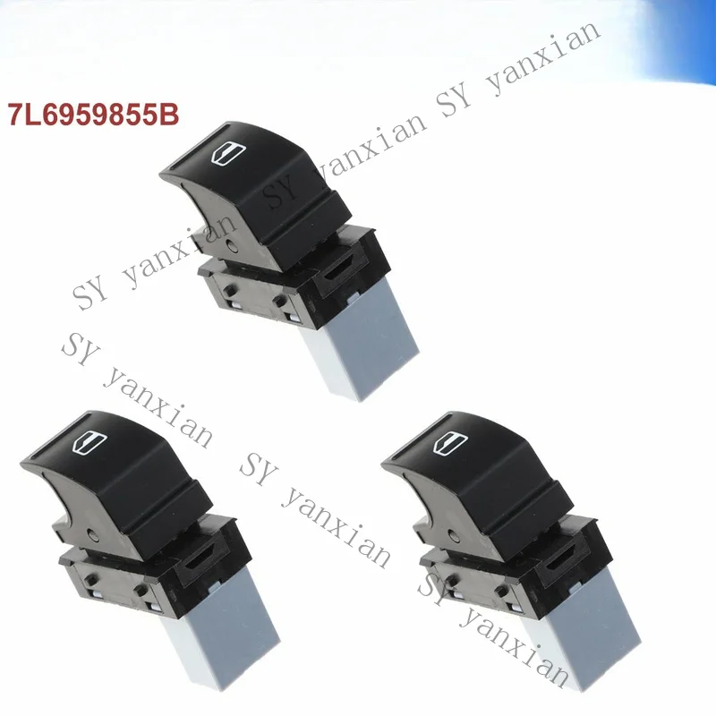 SY+ 3X Electric Power Window Switch Fits For VW Golf MK5 MK6 Mk7 Jetta Passat B6