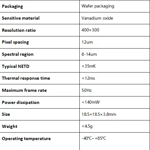 Infrared Non-cold Imaging Temperature Detection Gas Detection Night Vision Equipment Chip