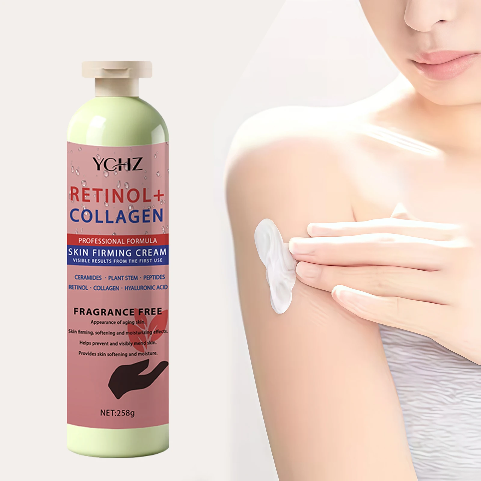 Skincare Niacinamide - Body and Abdomen Firming Cream, 258g,