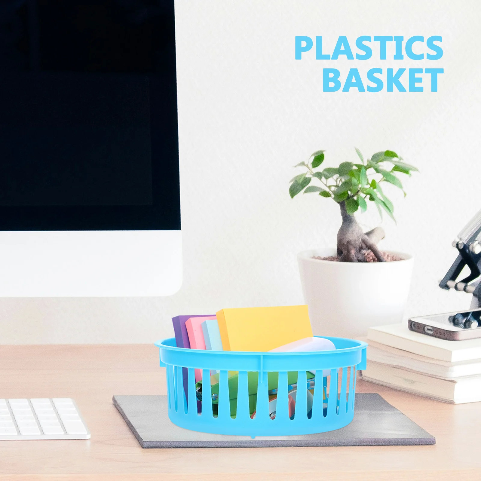 

12Pcs Stationery Basket Rounded Edge Pen Holder Large Capacity Pencil Organizer for Desk Workspace Pen Holder School Organizer