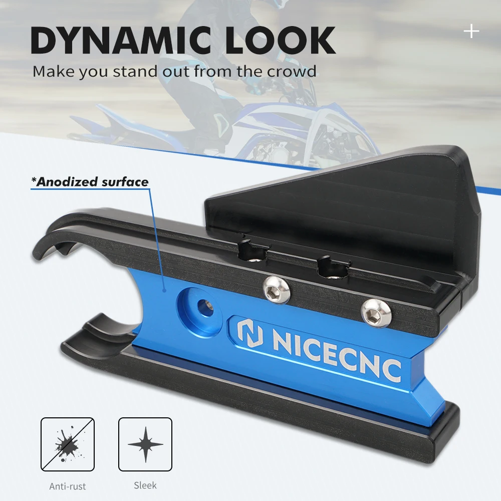 NiceCNC ATV سلسلة دليل غطاء حماية حامي حماية لياماها YFZ450R YFZ 450R 450 R 2009-2022 2010 الألومنيوم الملحقات #3