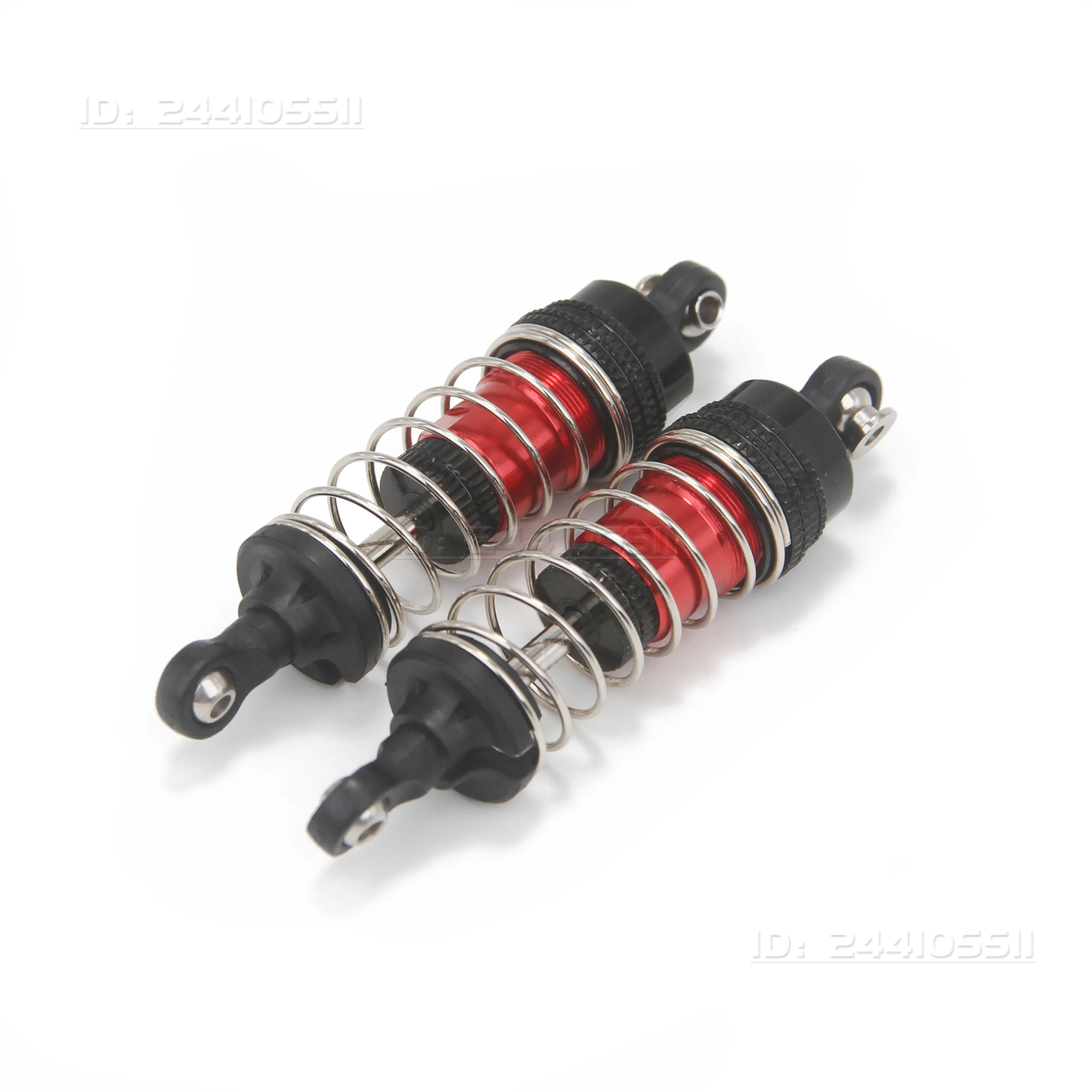 74 mm Metall-Stoßdämpfer-Dämpferaufhängung für 1/16 RC Car SCY 16101 16102 JJRC Q130 Wltoys 144001 144010 124017 MN128 MN86 MJX