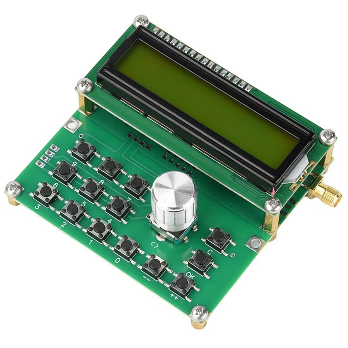 AA98 DC 4.5V-5.5V 35MHz-4400MHz Signal Generator ADF4351 Signal Source 1K/10K/100K/1M High Precision Frequency Output