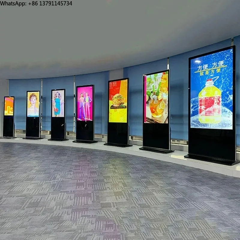 

32 43 50 55 65 Inch Floor Stand Digital Signage Touchscreen for Shopping Mall Business Advertising Machine Vertical