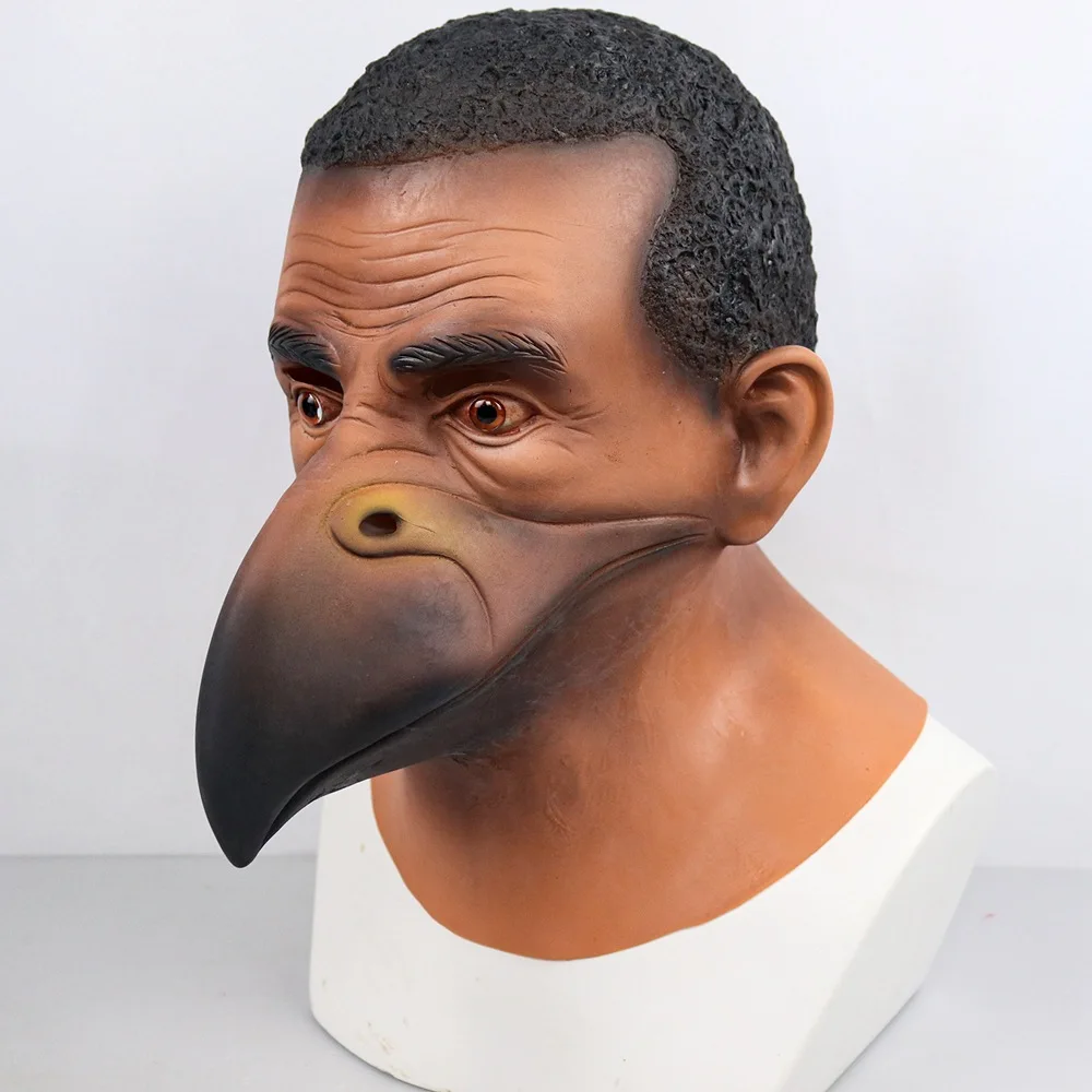 Vogelartige Alien-Maske Halloween-Kostüm Ball Cosplay Tier-Kopfbedeckung – Detail 2