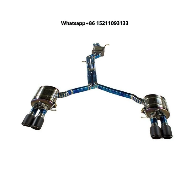 Exhaust System  Titanium Alloy  Welded 1.5mm Thickness  Exhaust Pipes
