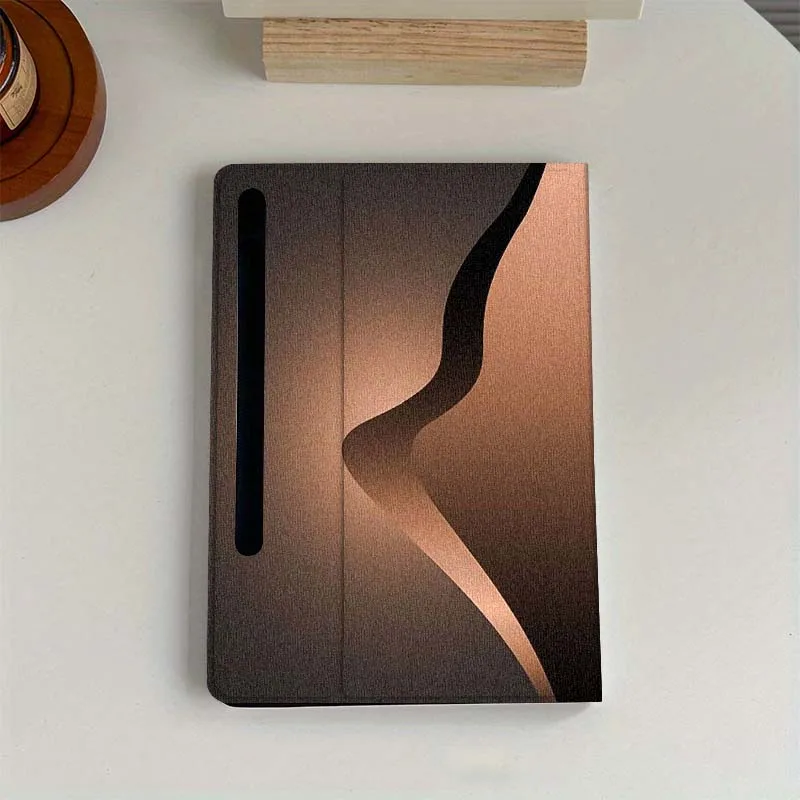 

Luxury Carbon Fiber Cool Gift For Samsung Galaxy Tab S6 S7 S8 S9 S10 FE Plus Lite Soft Flexible Support Tablet Case