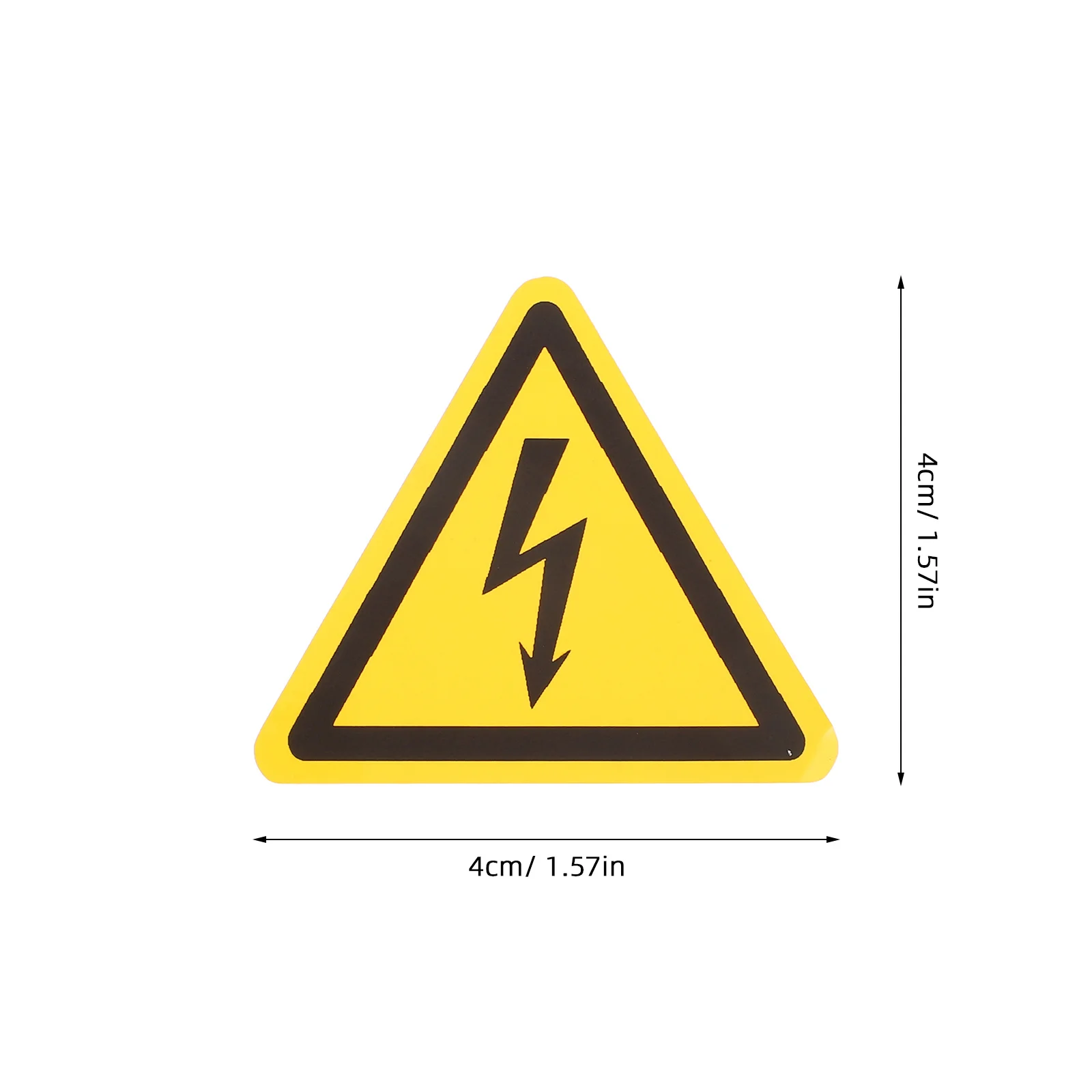 5 قطعة علامة خطر كهربائي التسمية مقاوم للماء بولي كلوريد الفينيل تحذير ملصق للوحة الكهربائية صدمة السلامة علامات تحذير الجهد العالي #6