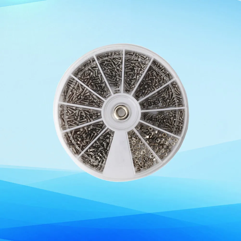 

1000pcs Eyeglasses Repair Tool Screw Set Durable Replacement For Frames Sunglasses Watch Home Fixing Kit Safety Goggles