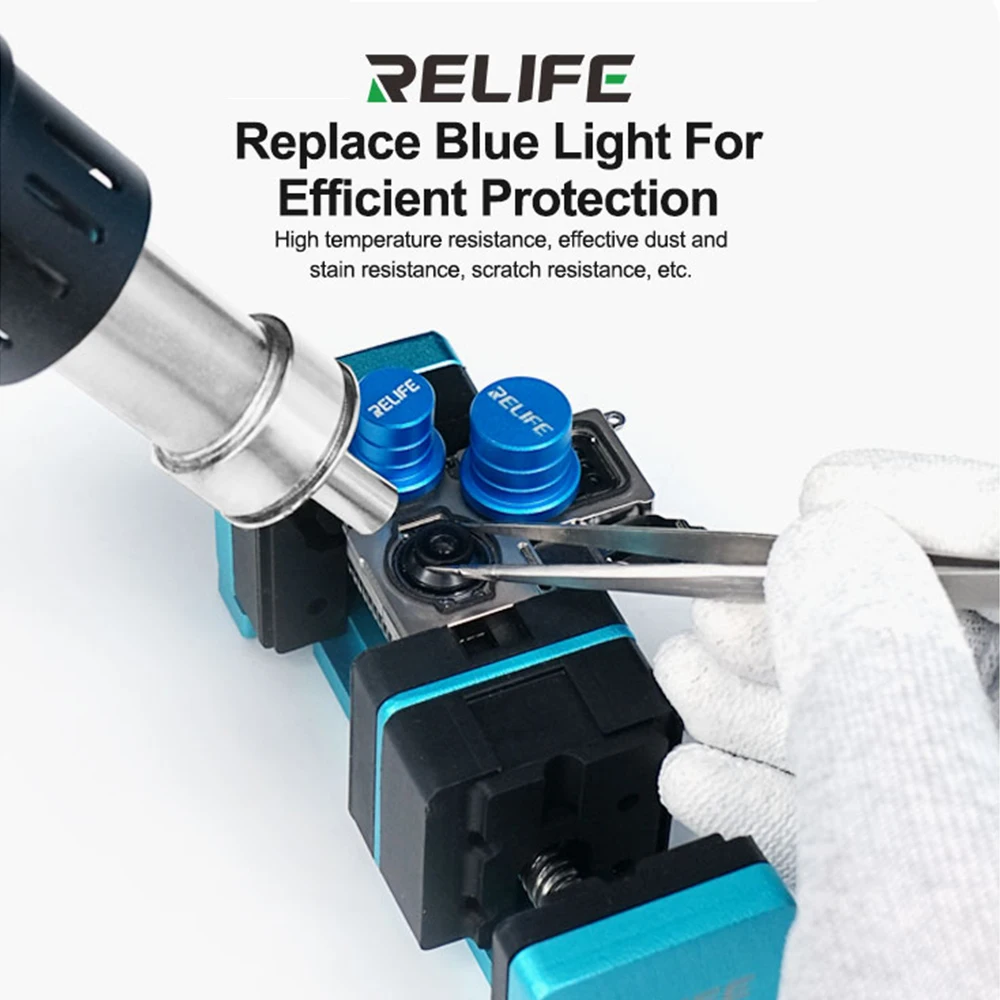 RELIFE RL-099 عدسة حماية المغناطيسي الضوء الأزرق غطاء الماس 9/11/12/13 مللي متر مكافحة بصمة عدسة استبدال أدوات الحماية