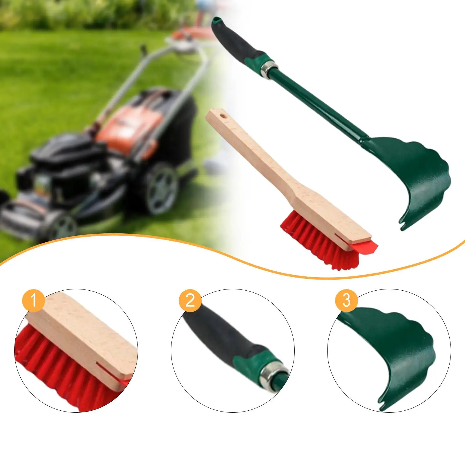 

Mower Deck Scraper Convenient Mower Cutter Cleaning Tool for Lawn Garden