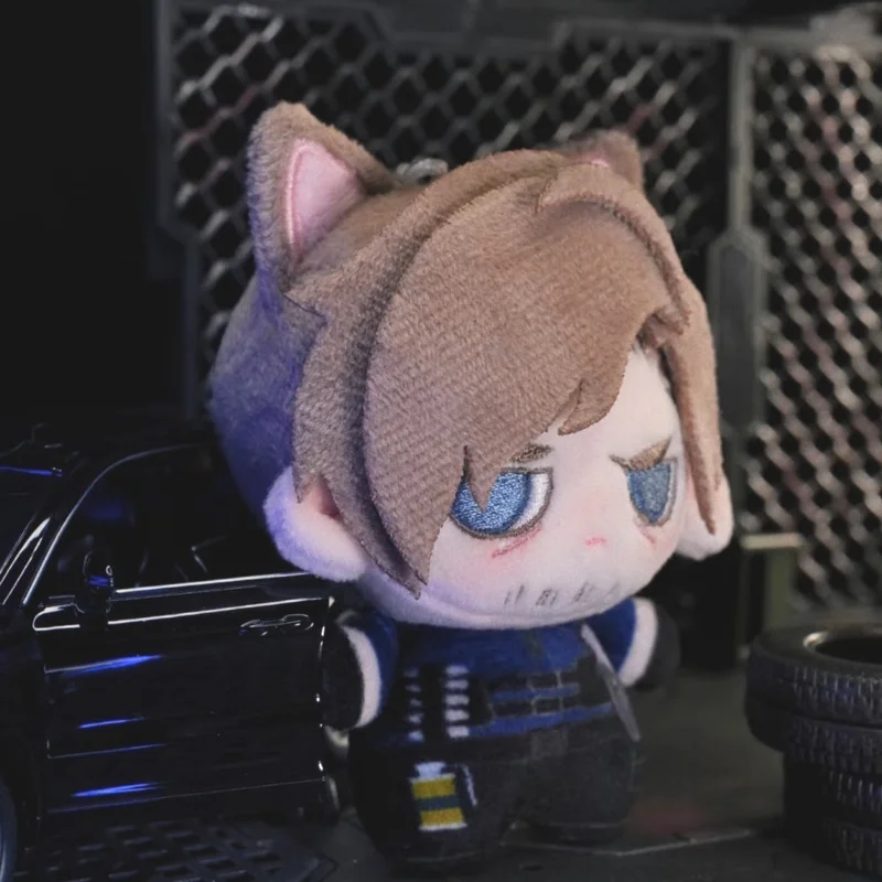 New Periphery Cute Leon Kennedy Plush 10cm Plush Pendant Mini Stuffed Doll Toy For Fans Gifts Fans Production