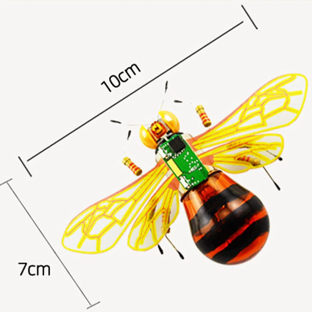 Modello di ape Macchinari in metallo Puzzle Giocattoli scientifici per bambini Kit di apprendimento tecnologico STEM fai-da-te Giocattoli educativi